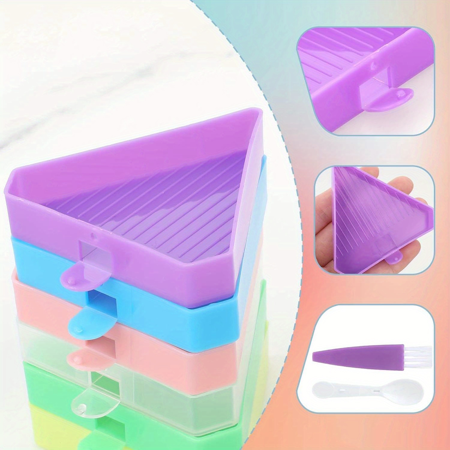 9PCS New Diamond Painting Tray - Diamond Painting Kit review and price