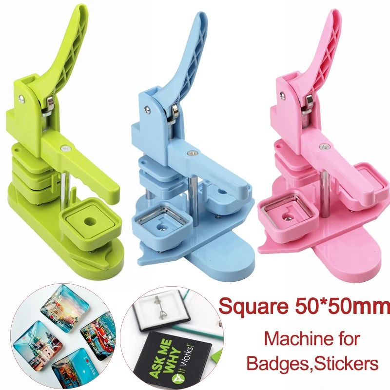50x50mm Square Button Badge Ma - Art Craft Magnet review and price