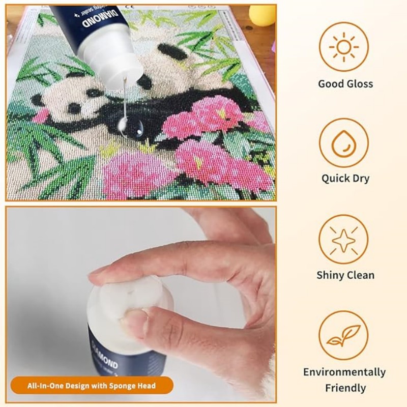 120ml Glue for Diamond Paintin - Diamond Painting Kit review and price