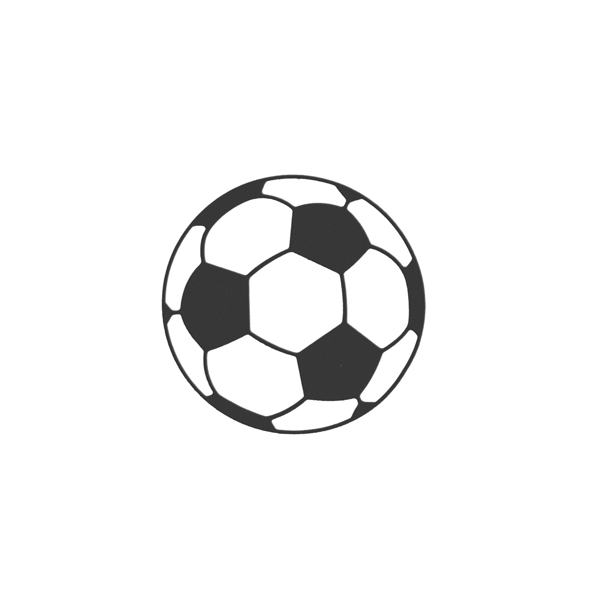 Ball Football Pattern Cutting  - Art And Craft Photos review and price
