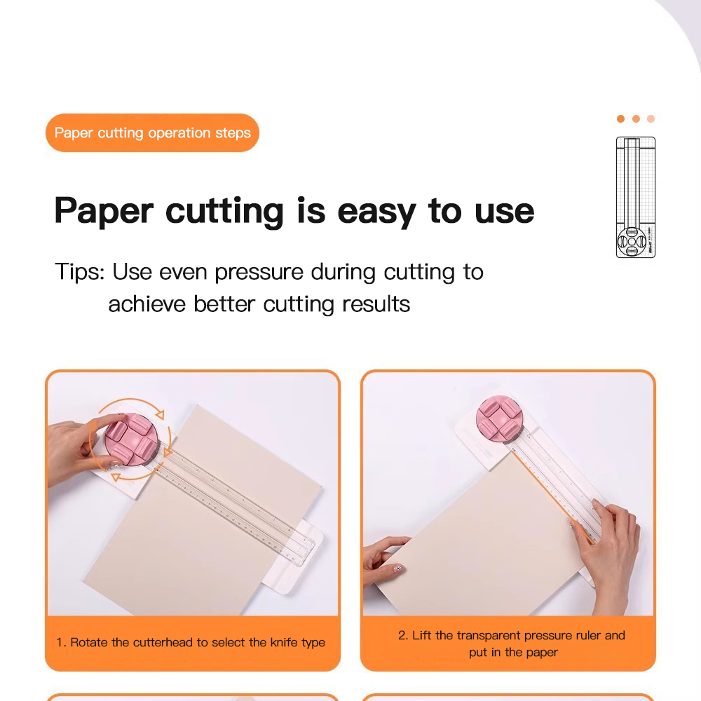 1pcs Mini Paper Trimmer Paper  - Art And Craft Photos review and price