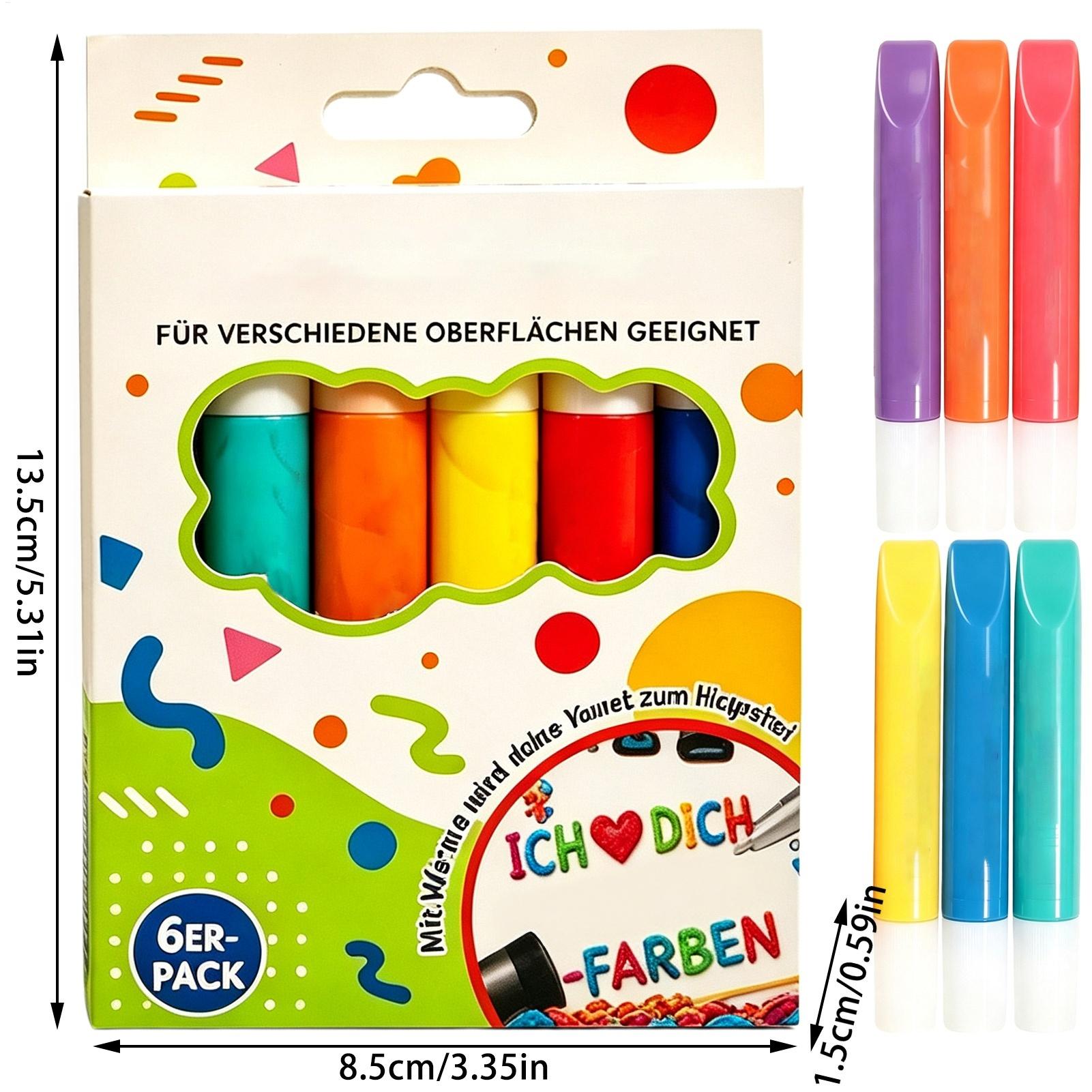 Bubble Pen 6/12 Piece Art Draw - Art Craft School review and price