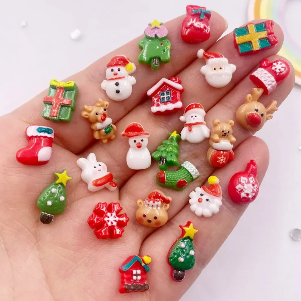 50pcs Resin Mini Colorful Chri - Art Craft Christmas Tree review and price