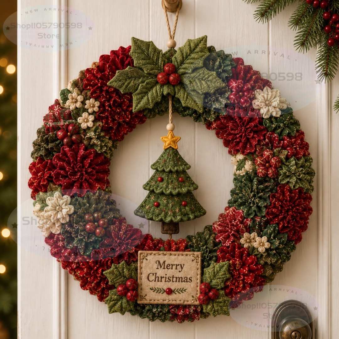 3D Fabric Poke Wreath DIY Kit, - Art Craft Usa review and price
